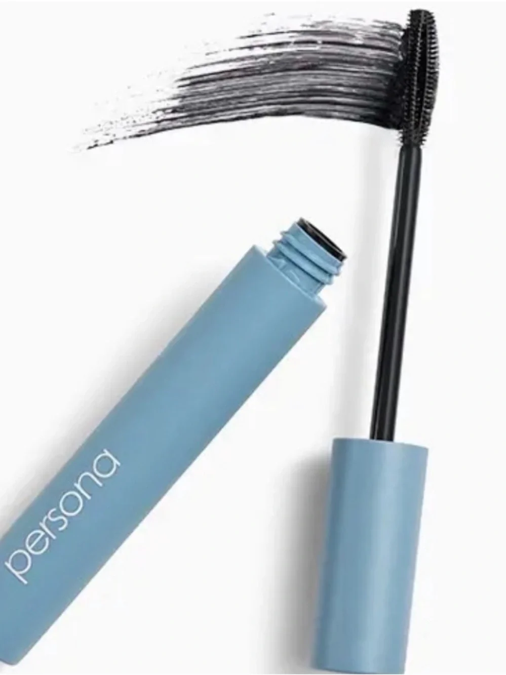 Persona Black Mascara in Light Blue Tube